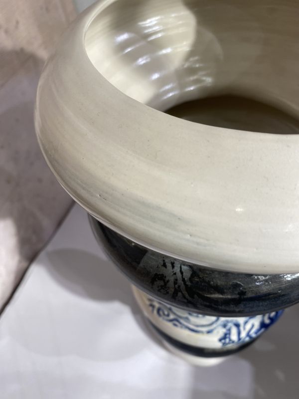 Høy vase 